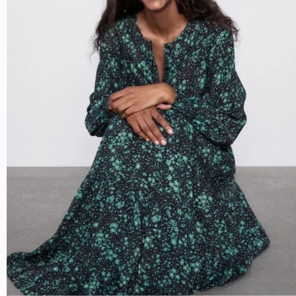 ZARA FLORAL DRESS
